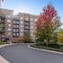 Arrive Town Center building exterior and entrance driveway