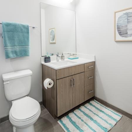 Spacious Bathroom | Off Campus Housing Columbia | Rise on 9th