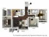 Floor Plan 15 | Williamsville Ny Apartments | Renaissance Place Apartments