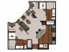 Floor Plan |  The Next at ODU | Apartments In Norfolk VA