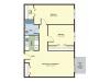 2 Bdrm Floor Plan | Pet Friendly Apartments For Rent In Marlborough MA | Princeton Green