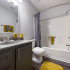 Full Bathroom & Decor | Plantation Flats | Apartment in North Charleston SC