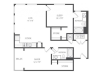 The Albert Floor Plan | 2 Bedroom with 2 Bath | 1277 Square Feet | Cottonwood Westside | Apartment Homes