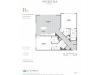1098 square foot two bedroom two bath apartment floorplan image
