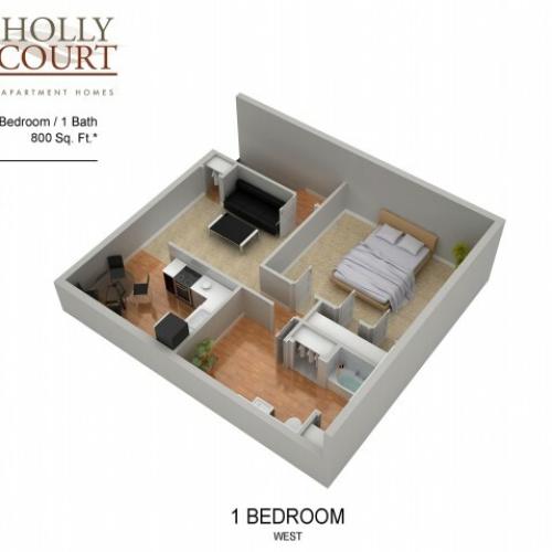 Floor Plan 29 | Pitman Apartments | Holly Court