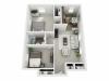 Floor Plan 15 | Apartments Near Downtown Pittsburgh PA | The Alden