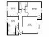 2 Bedroom Floor Plan | Hatboro Apartments | Livingstone
