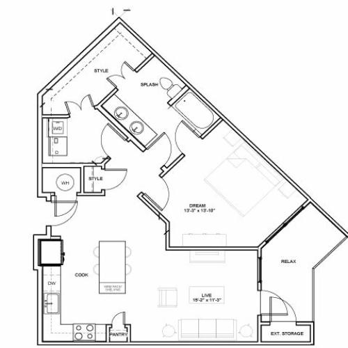 The Kessler Podium | 1 bed 1 bath | from 805 square feet
