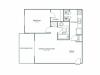 1X1 | 1 bed 1 bath | from 826 square feet