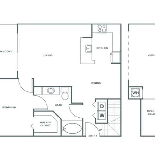 A2GIG | 1 bed 1 bath | from 1046 square feet