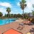 Pool with View of Exterior Buildings  | Apartments On Beltway 8 | Advenir at Wynstone