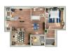 1 Bdrm Floor Plan | Baytown Apartments | Advenir at the Preserve