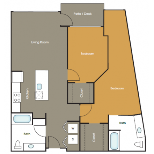 Apartments in Seattle | Wasabi  | Angeline Apartments