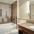 Ornate Bathroom | Bellevue Washington Apartments | Sylva on Main