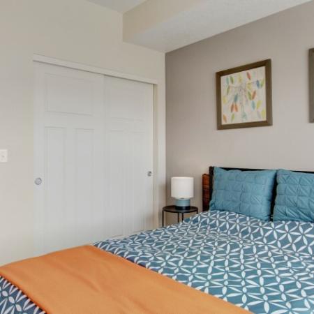Spacious Bedroom | Portland Oregon Apartments Pet Friendly | Element 170