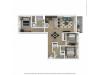 Floor Plan 3 | Apartments In Southwest Portland | Element 170
