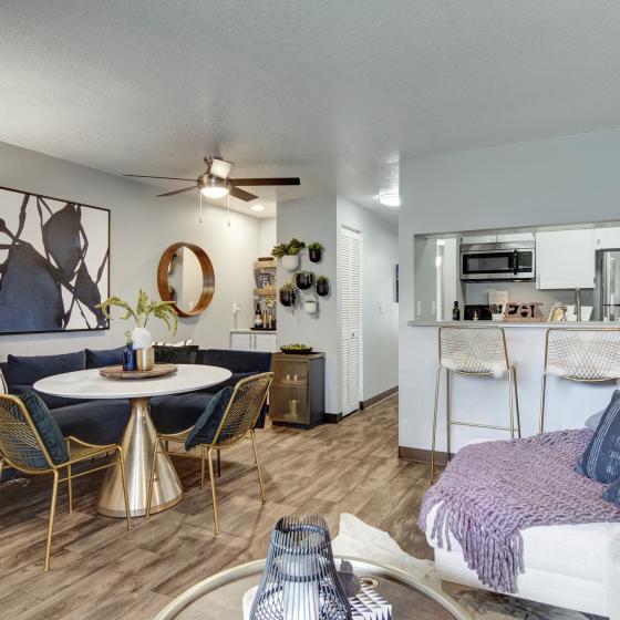 Modern Living Room | Arbor Creek Apartments | Beaverton Apartments