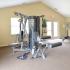 Fitness center with weight machines at Willow Ridge Apartments in Marlton, NJ.