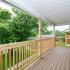 Spacious porch area at Country Manor apartments for rent in Levittown, PA
