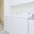 Side-by-side in-unit washer and dryer in apartments for rent in Berwyn, PA