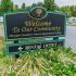 Welcome sign at Black Hawk apartments for rent in Downingtown, PA