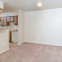 Dining Area open in to Kitchen | Remington House Apts