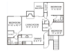 Three Bedroom / Two Bathroom 1100 sqft Full Size Washer/Dryer in every home.