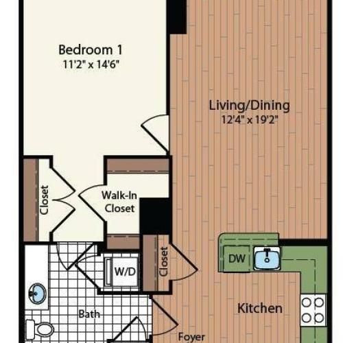 Floor Plan 6 | Meridian at Mt Vernon Triangle