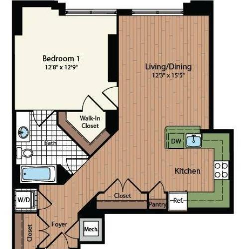 Floor Plan 19 | Meridian at Mt Vernon Triangle