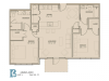 Floor Plan 4 | Baton Rouge Luxury Apartments | Bayonne at Southshore