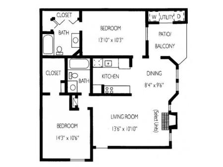 Charlotte Nc Apartment Rentals Mcalpine Ridge Apartments