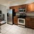 Large Kitchens with Dining Rooms and Stainless Steel Appliances | St. Moritz Apartments in Dallas, TX