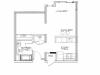 Studio Floor Plan | Apartments In Allston MA | Trac 75