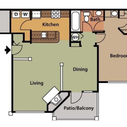 2 Bed 2 Bath Apartment In Cary Nc Brook Arbor