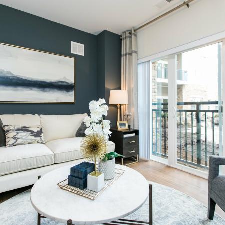 Elegant Living Room | Apartments for rent in Elkridge, MD | Verde at Howard Square