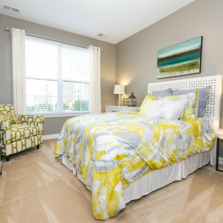 Spacious Bedroom | Elkridge MD Apartment Homes | Verde at Howard Square