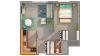 Floor Plan Layout | ReNew Aurora Apartment Homes for Rent in Aurora IL 60506
