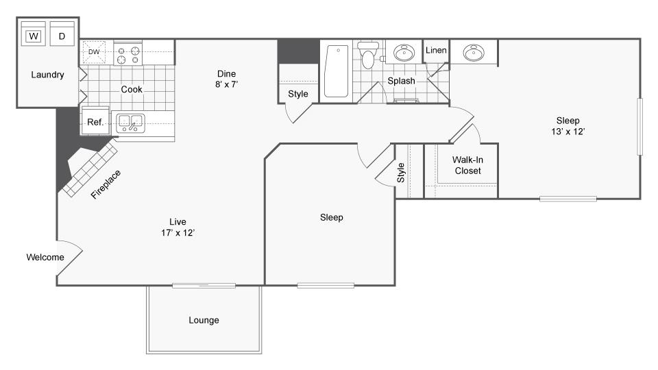 Floor Plans Apartments in Abingdon, MD ReNew Harford