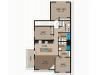 Floor Plan E1 | Bergamont Townhomes | Apartments in Oregon, WI