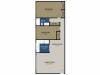 2 Bdrm Floor Plan | Morrisville Apartments | The Commons at Fallsington