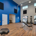 Verandas apartments fitness center amenity