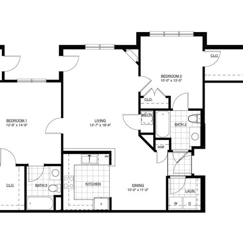 Southern Red Floor Plan Image